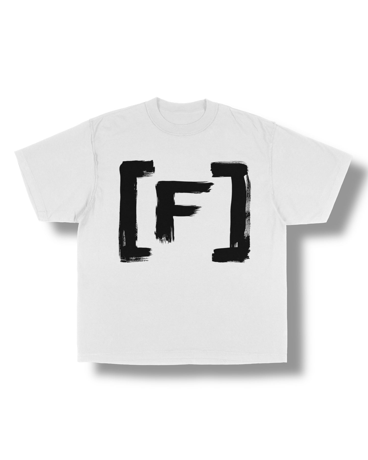 Black “Paint Brush” OVERSIZED TEE