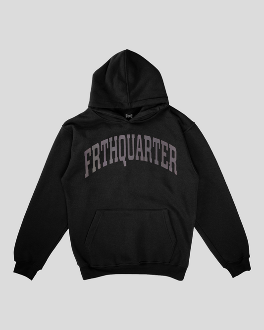 Black “Reflective Arch” Hoodie
