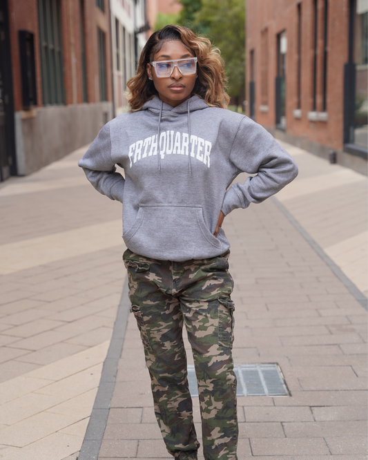 Grey “Arch” Hoodie