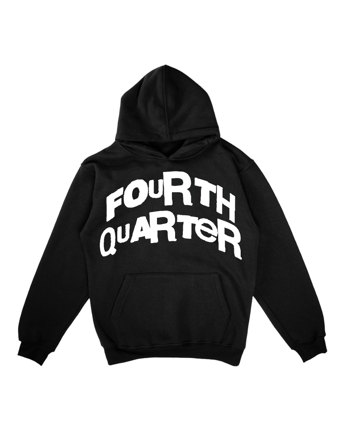 Black “Ups and Downs” Hoodie