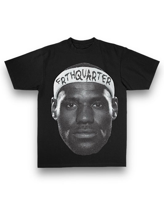 LeBron “Headband” Oversized Tee Black