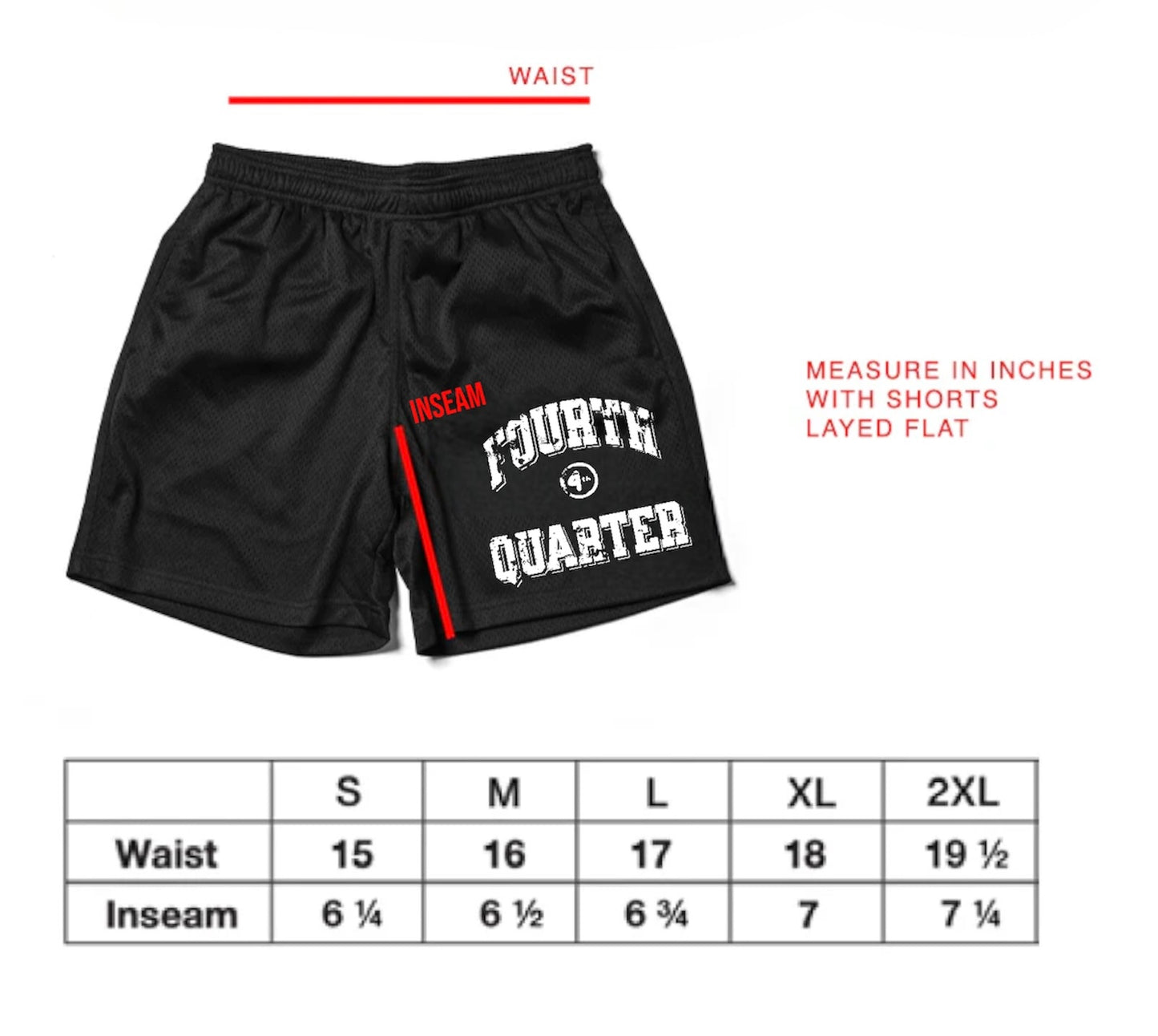 “BROKEN” MESH SHORTS ( SELECT COLOR )