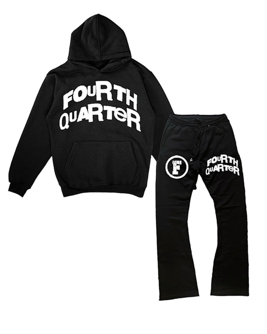 Black Flare “Ups and Downs” Jogger Set