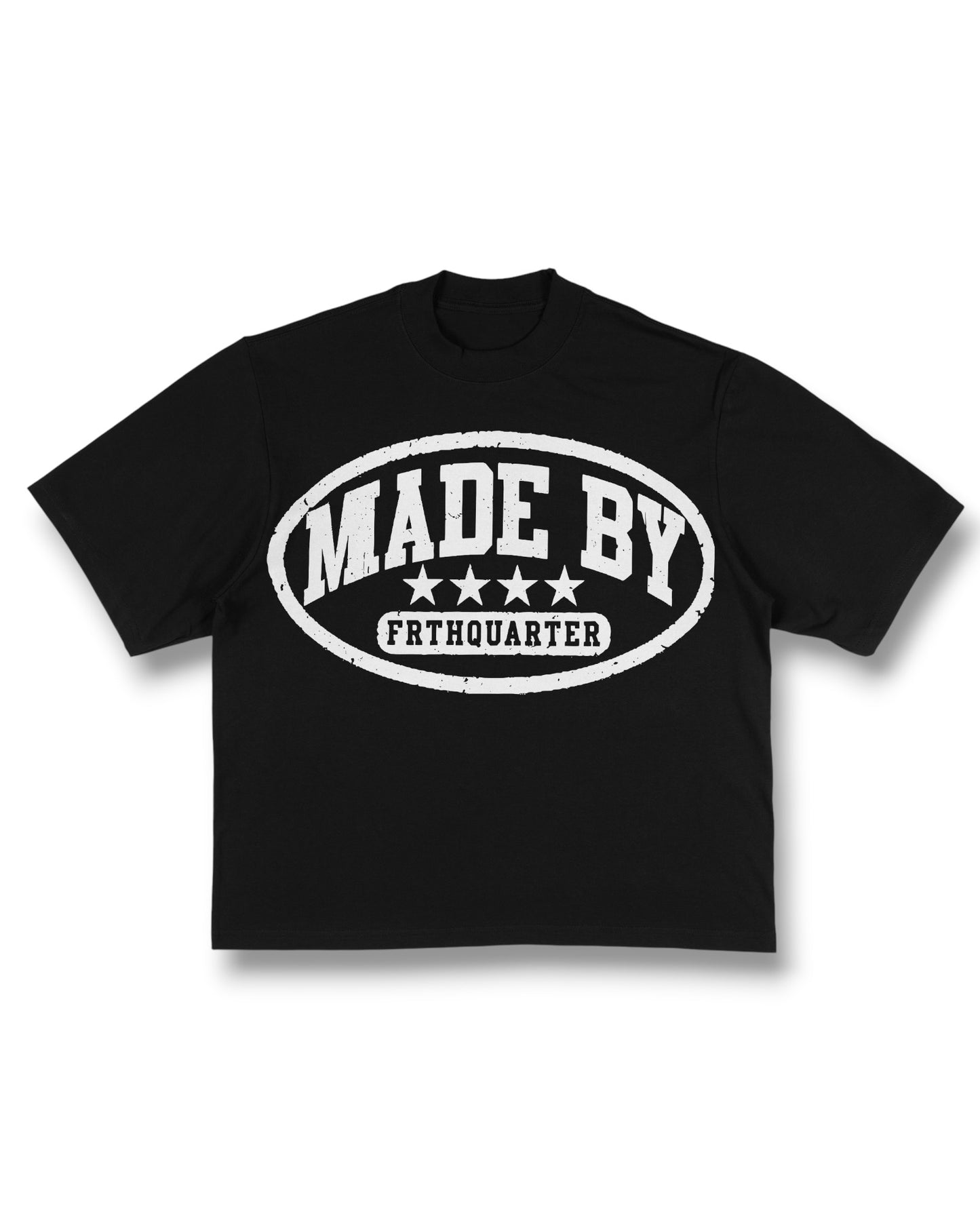 “Made By FrthQuarter” Oversized Tee (Select Color)