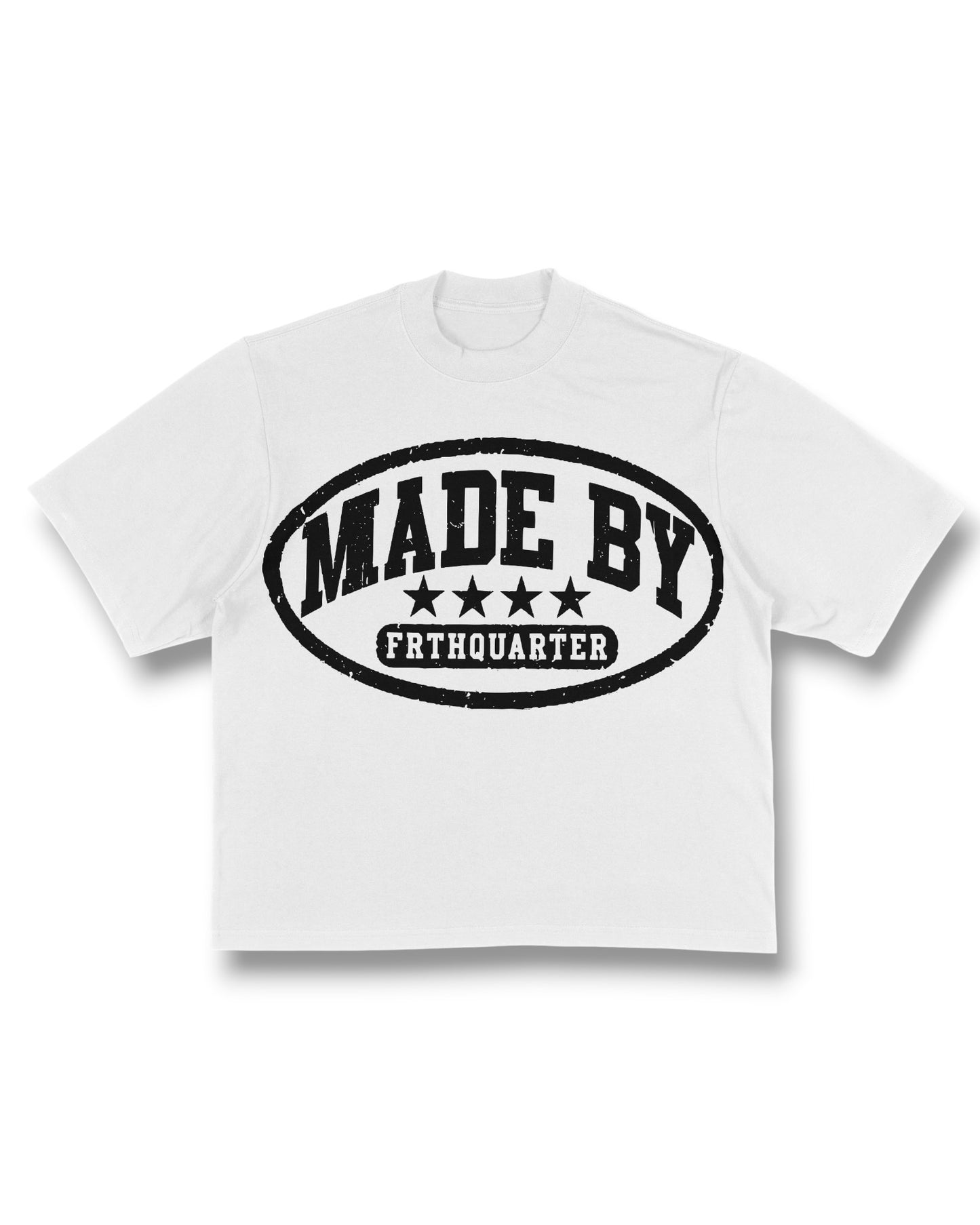 “Made By FrthQuarter” Oversized Tee (Select Color)