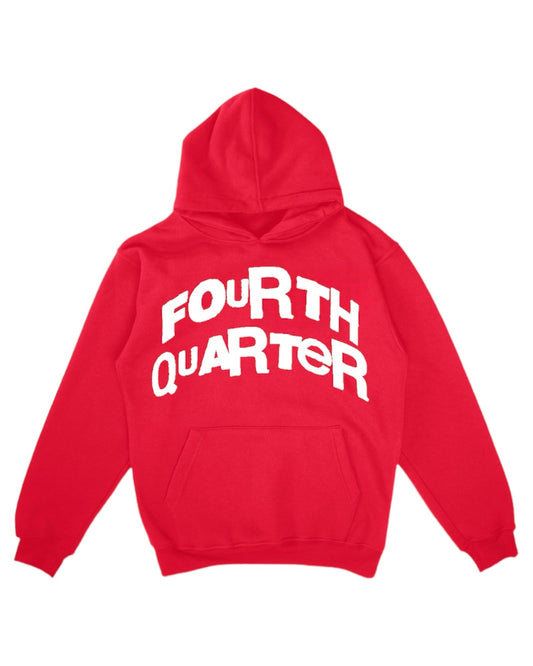 Red “Ups and Downs” Hoodie