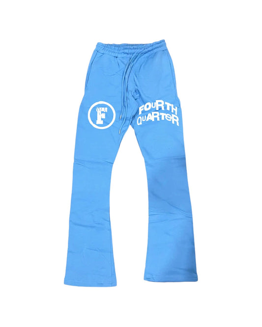 Sky Blue Flare Jogger Bottoms