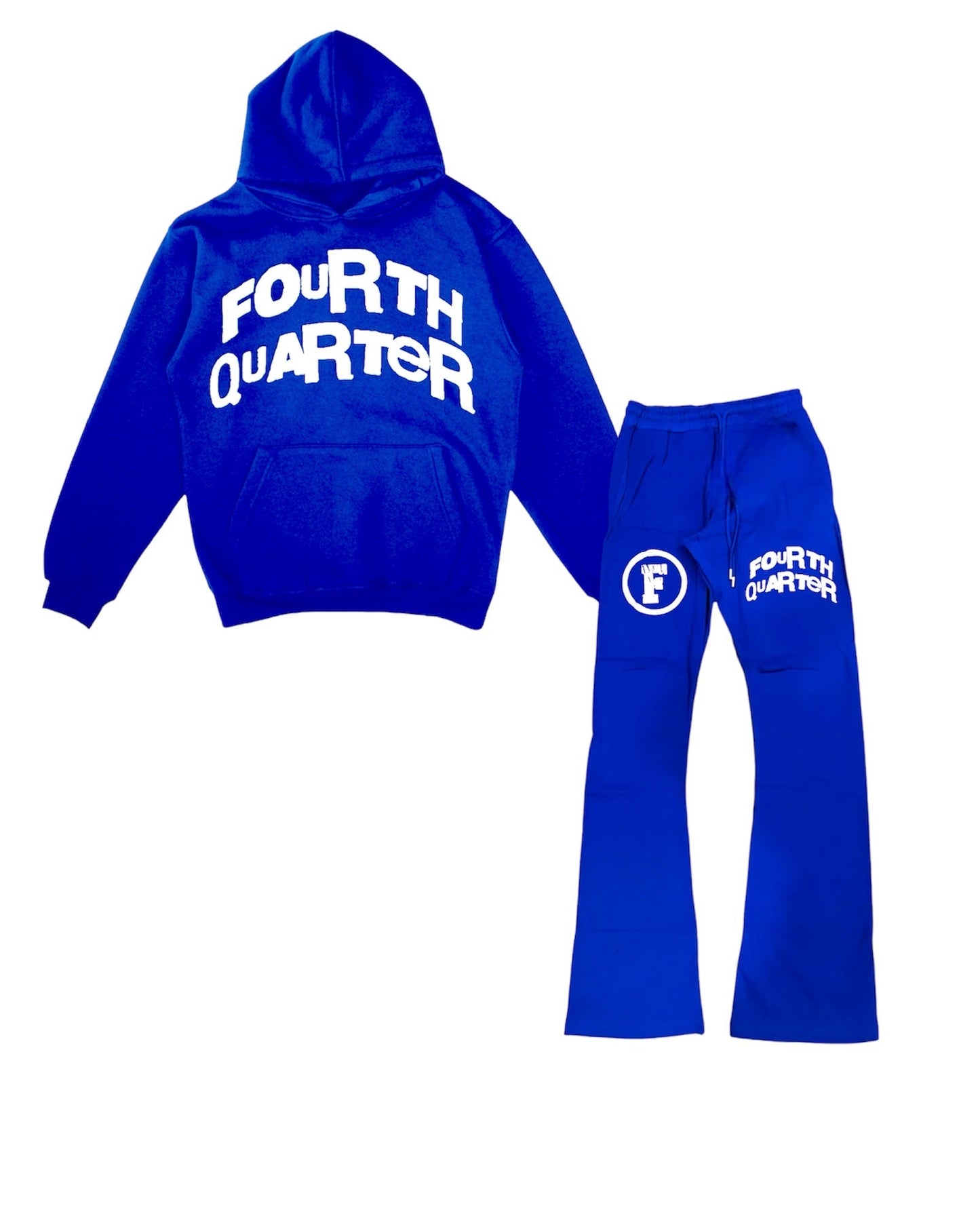 Royal Blue Flare “Ups and Downs” Jogger Set