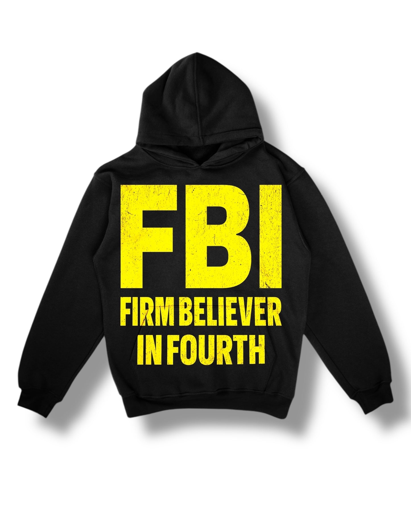 Black “FBI” Hoodie