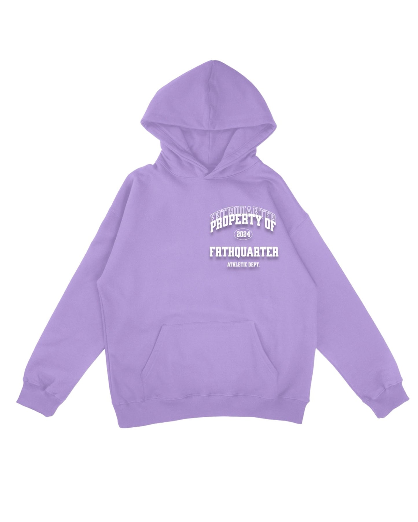 Lilac Heavyweight “Athletic Dept” Jogger Set