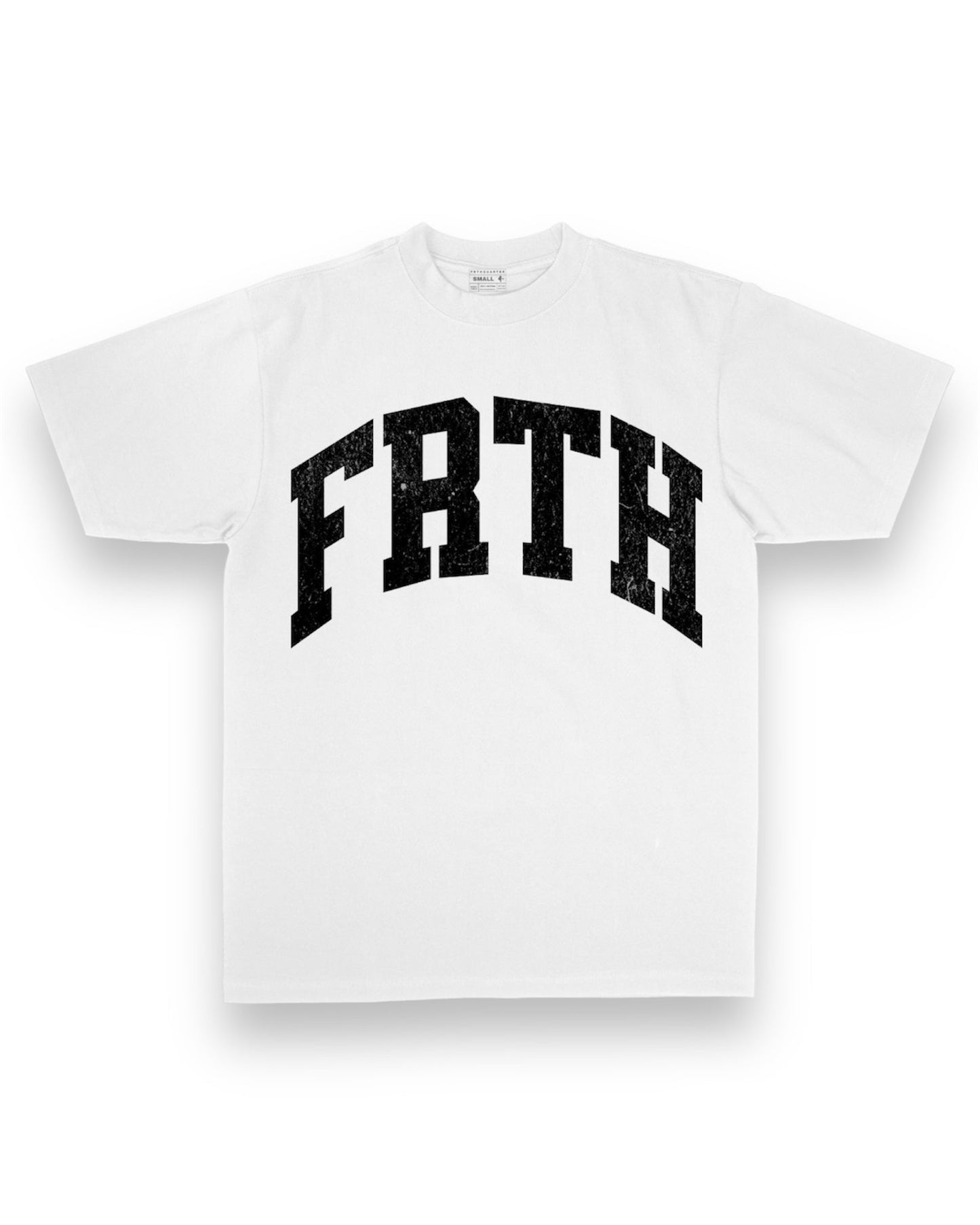 FRTH “ARCH” BOXY TEE BLACK