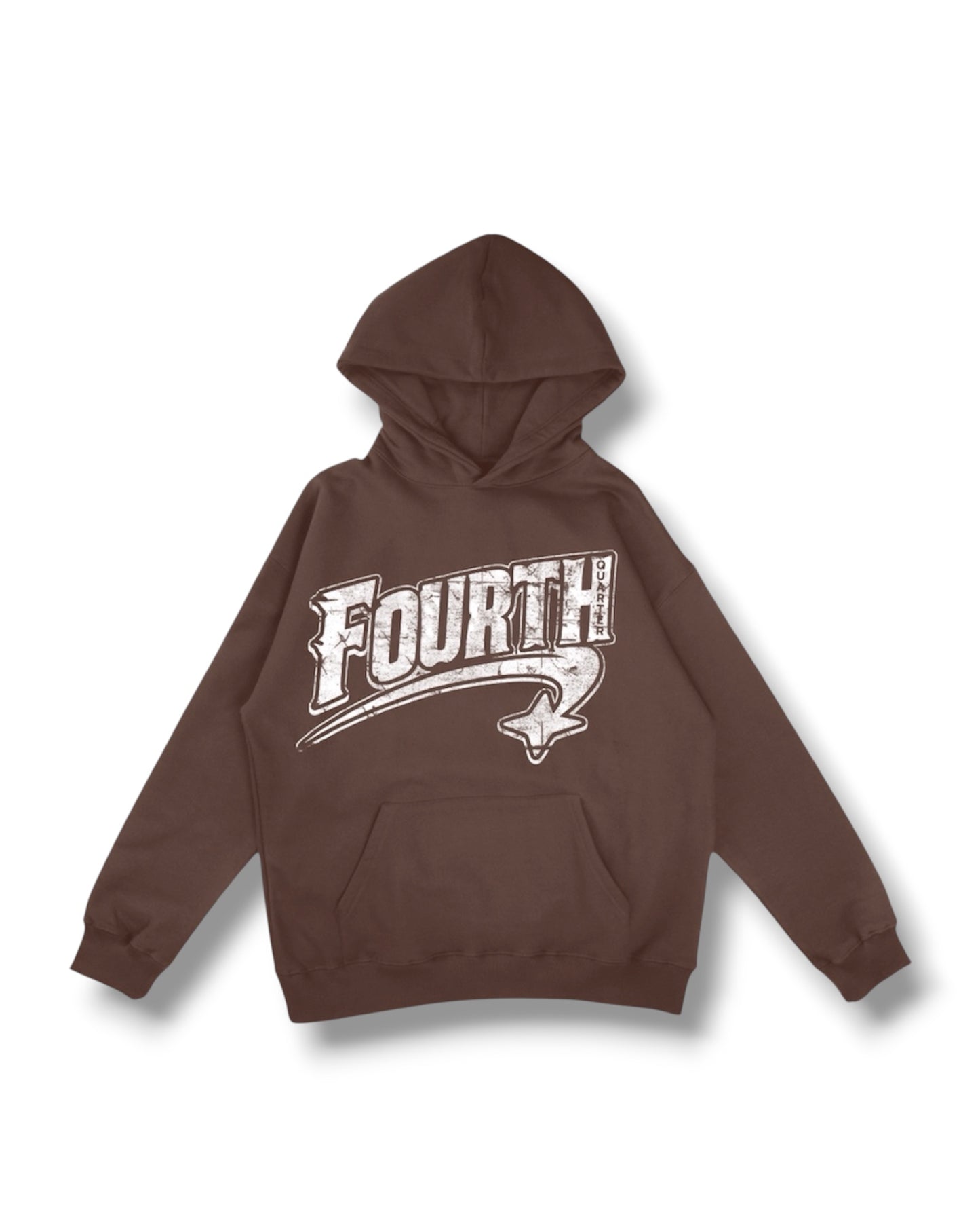 Brown Heavyweight “SWOOSH” Jogger Set