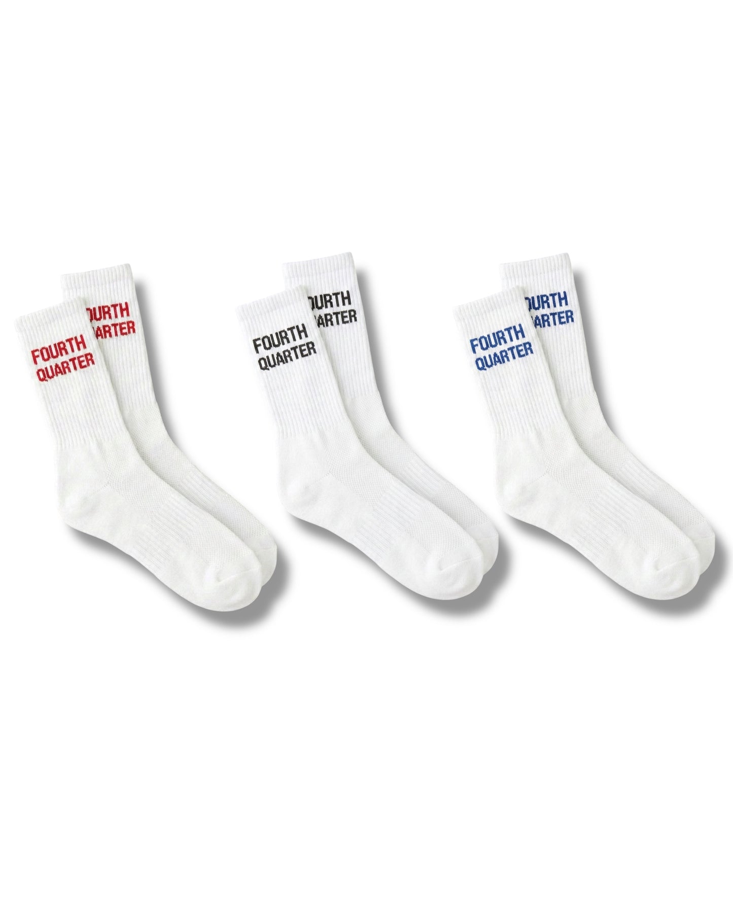 Fourth Quarter “ Stacked” Socks ( Select Color )