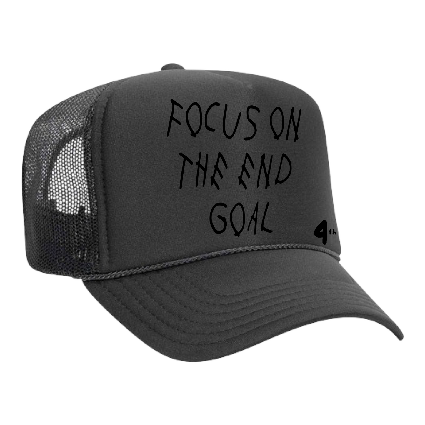 Black "FOTEG" Trucker Hat