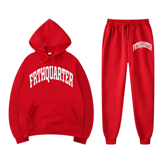 Red “Arch” Jogging Set